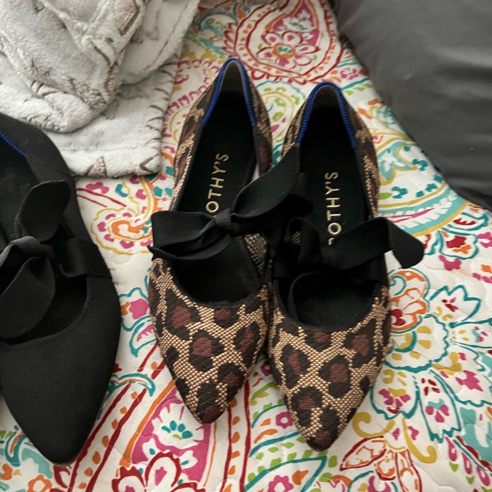 Rothy’s Mary Jane Style Flats in Wildcat
